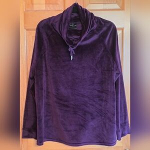 32 Degrees Plush Cowl Neck Pullover Hoodie